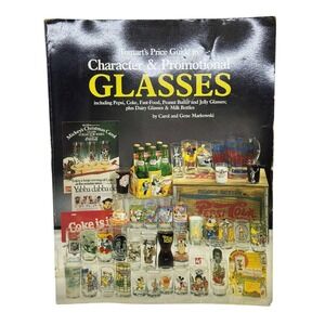 VTG Tomarts Price Guide Character & Promotional Glasses 1990 Gene Markowski Book